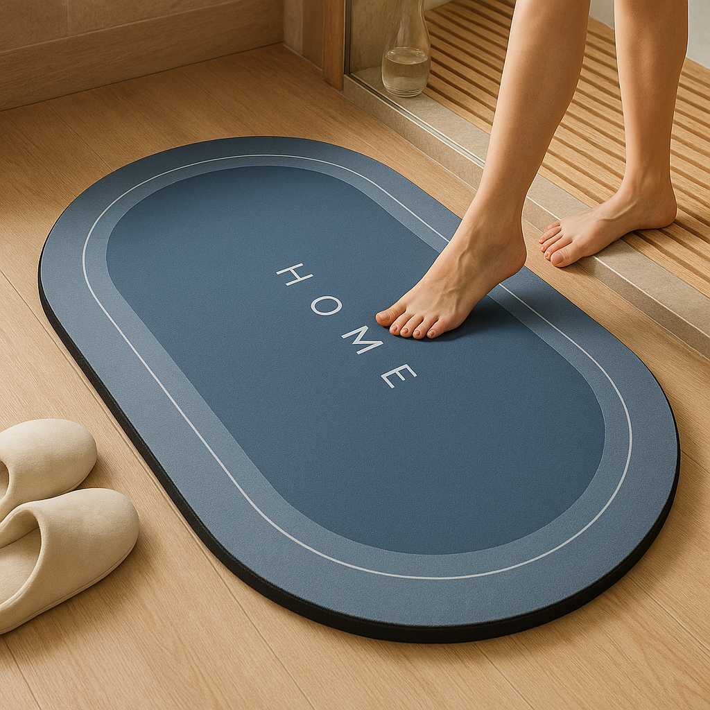 Alfombra de Baño de Secado Rápido